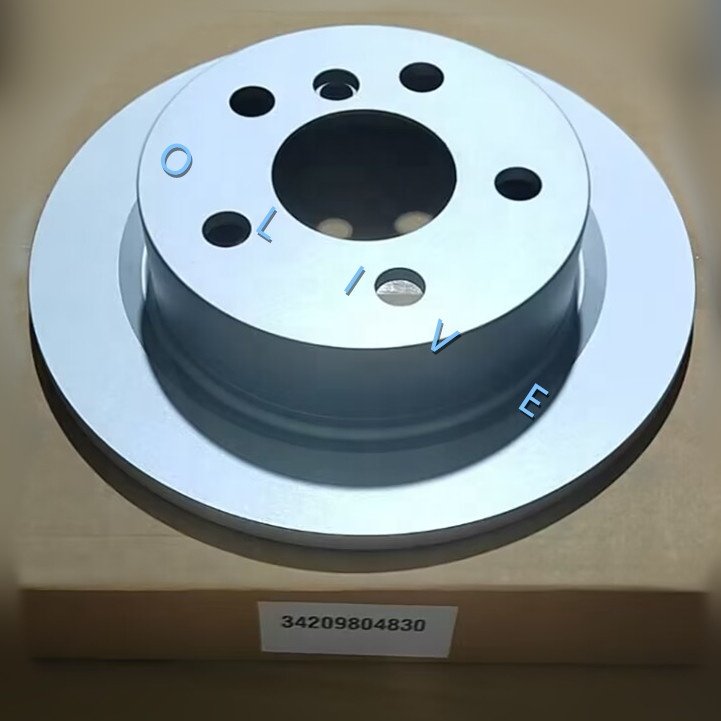 Best Quality Front Rear Brake Rotor Disc HT Iron Material 34209804830 for BMW Mini Cooper R60 R61