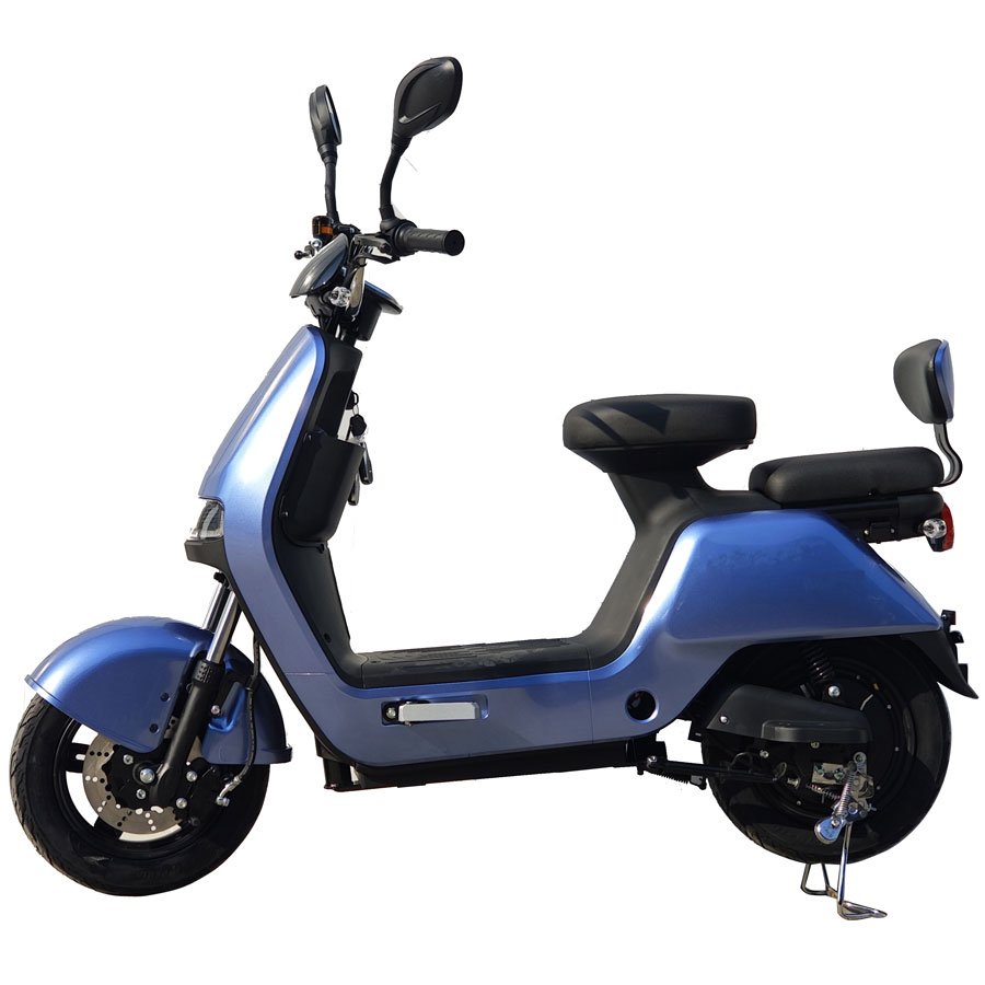 60V20AH 500W Anti Puncture Tubeless Tyre 10 Inch City Electric Scooter for Student Commuting