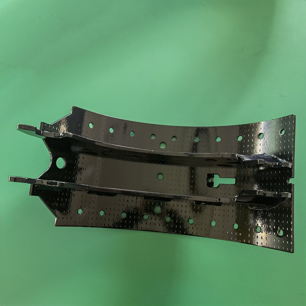 Promotion Price Steel Plate Brake Shoe 200mm Width Welding Type Brake Shoe for BPW Axle Heavy Truck