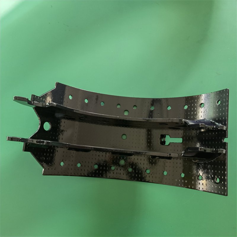 Promotion Price Steel Plate Brake Shoe 200mm Width Welding Type Brake Shoe for BPW Axle Heavy Truck