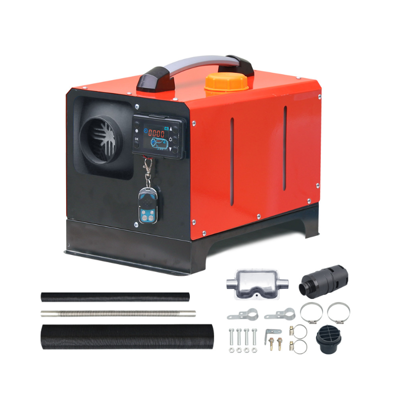 OkyRie LCD Display Defrosting Car Ignition Copper Heater 12V/ 24V 5KW Car Diesel Air Heater AUTO Parking Air Diesel Fuel Heater