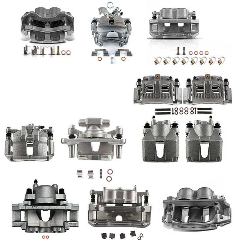 Aluminum Left Right Front Brake Caliper Auto Parts for CHANGAN CHANA BYD GEELY DSFK MG JAC MAXUS HAVAL CHERY WULING BAOJUN