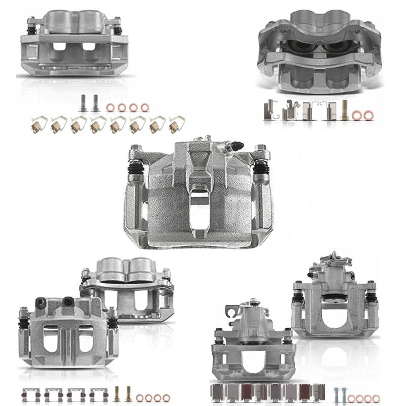 Aluminum Left Right Front Brake Caliper Auto Parts for CHANGAN CHANA BYD GEELY DSFK MG JAC MAXUS HAVAL CHERY WULING BAOJUN