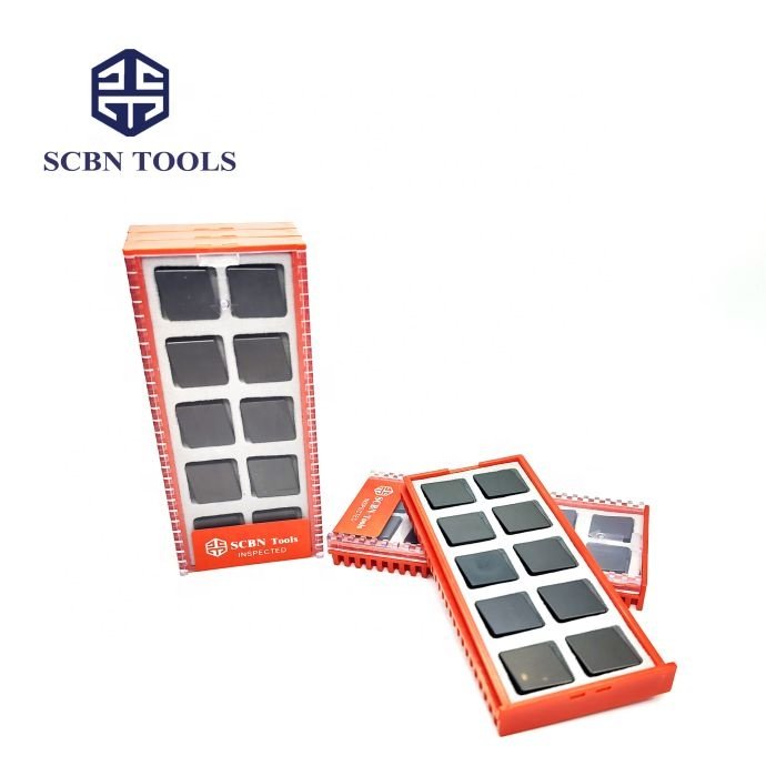 SCBN TOOLS Super Hard CBN Inserts Wear Resistant CNMN090404/CNGN090408/CNGN120412 for Brake Drum
