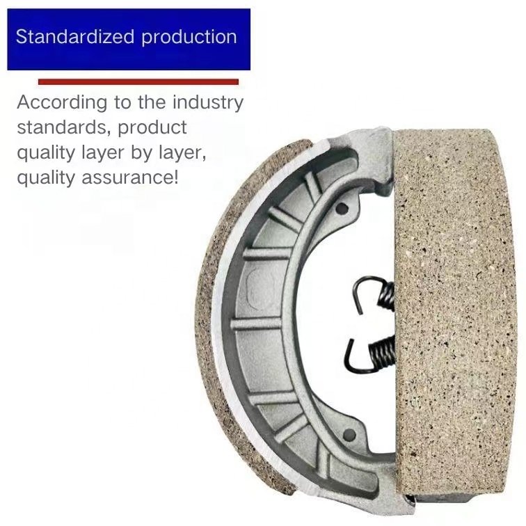 Professional Motorcycle Brake Shoe Supply Motorcycle Spare Parts Cg125 Brake Shoe