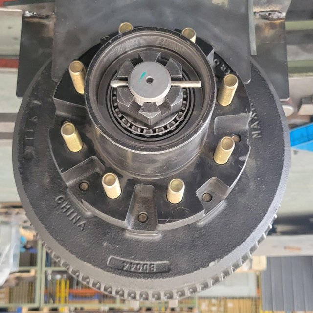High Quality 8000 Pounds Trailer Hub Drum 8 Holes with Electronic/hydraulic Brake Trailer Wheel Hub