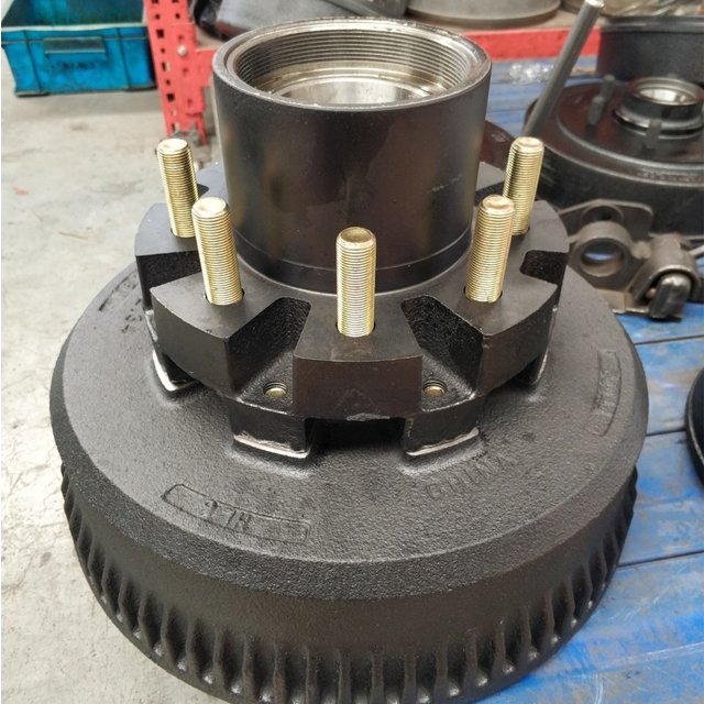 High Quality 8000 Pounds Trailer Hub Drum 8 Holes with Electronic/hydraulic Brake Trailer Wheel Hub