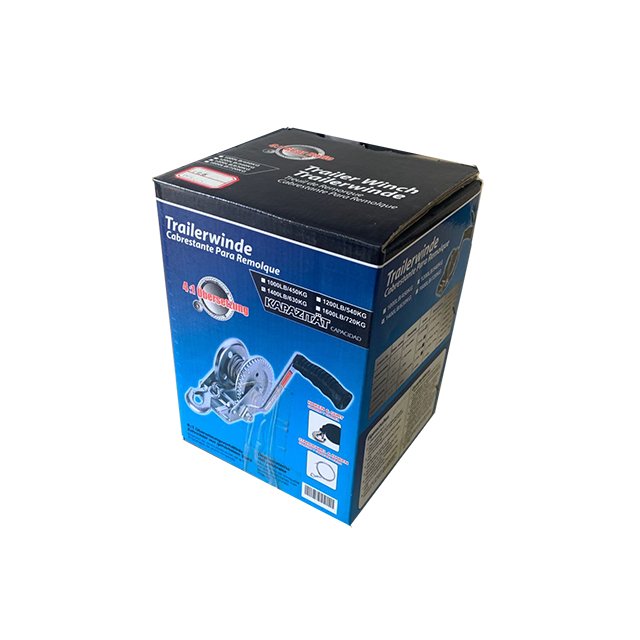 CHANGXIN 1200LBS Mini Hand Winch Manual Winch Brake Winch for Crane Light Tower