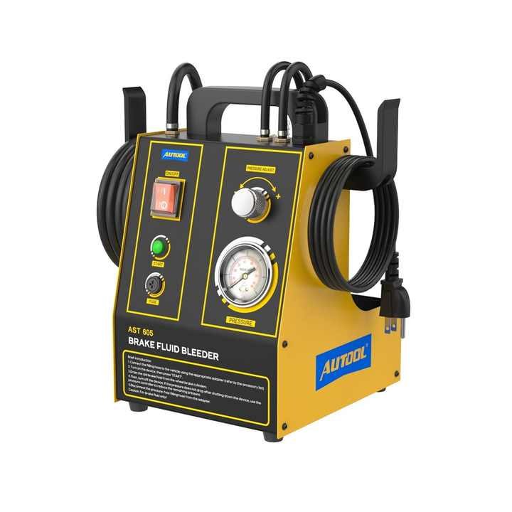 2024 AUTOOL AST605 Pulse Car Four Pumps Brake Oil Exchanger Machine Oil Pump Master Cylinder for Vehicles71 MSV80 MSV90
