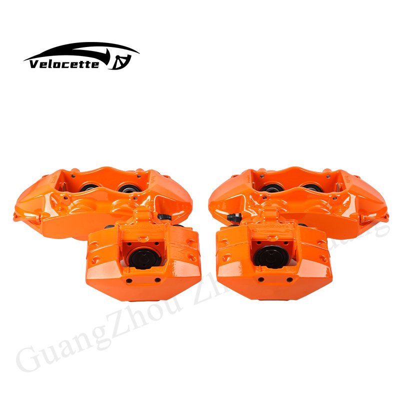 Upgraded Big 6 Piston Brake Calipers Set Rotor 355 380 400mm for bmw X6 X5 E92 E60 M5 m3 E71 audi RS S3 Mk7 gti Sq5 S4 B8 B9