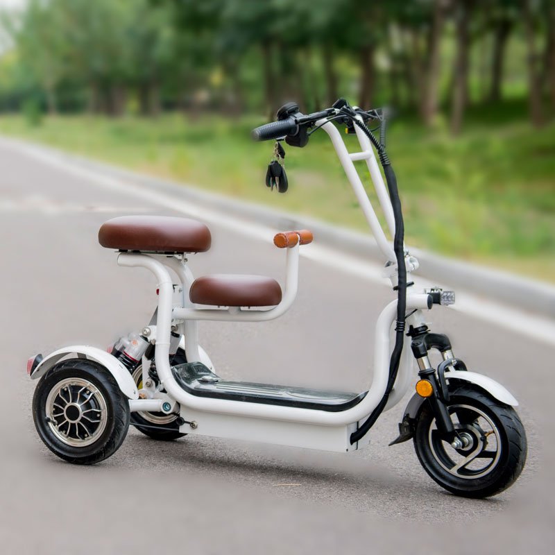 400W 3 Wheel Electric Scooter Patinete Electrico Adult Handicapped Tricycles Electric Scooter for Sale