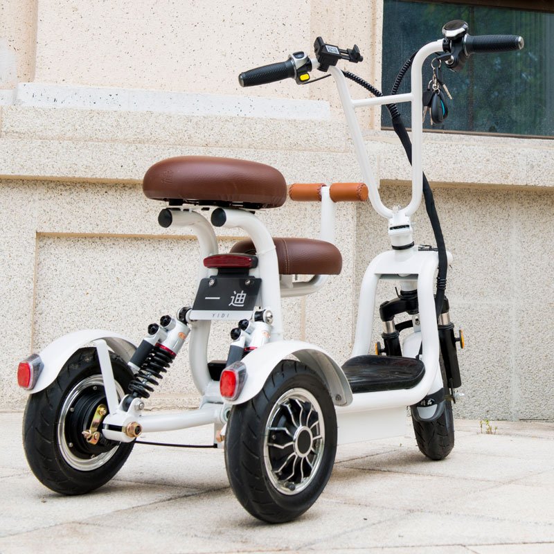 400W 3 Wheel Electric Scooter Patinete Electrico Adult Handicapped Tricycles Electric Scooter for Sale