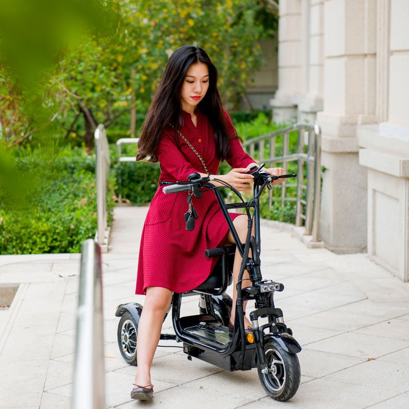 400W 3 Wheel Electric Scooter Patinete Electrico Adult Handicapped Tricycles Electric Scooter for Sale