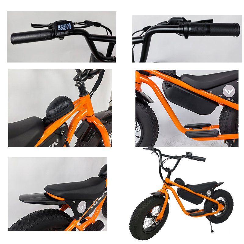 Factory Christmas Gift CE 100/150/350W 12/16 Inch Girls Boys Children Balance Bicycle Kids Electric Balance Bike with Disc Brake