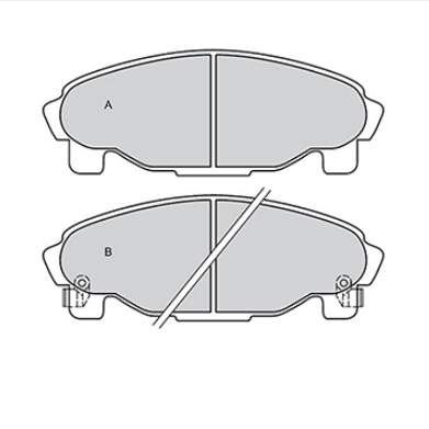 High Performance Material Customized FDB1009 BC1009 WVA31952 Brake Pads for DAIHATSU