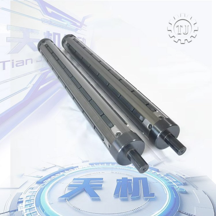High Quality 6-Inch Aluminium OEM Key Type Pneumatic Air Expanding Cylinder Shaft for Slitting Machine Core Bearing China