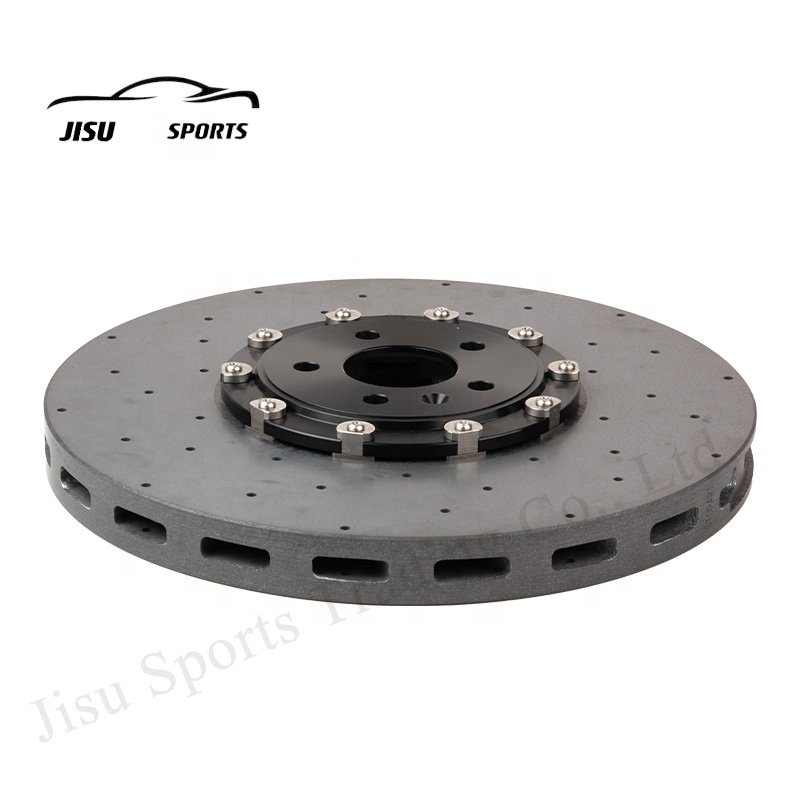 Ready Top Auto Car Brake Disc Fiber Coating Carbon Ceramic Brake Discs Rotors 390mm/394mm for Chevrolet Corvette ZO6