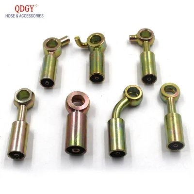 High Performance Rubber Brake Hose Pipe Tube Fuel Line Automotive Hydraulic Brake Hose Male Female Banjo End Joint Fittings