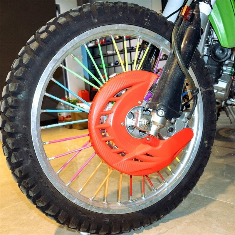 Universal Motorcycle Modification Accessories Disc Brake Protective Cover Off-road Front Brake Disc Guard Cover for Kawasaki KTM