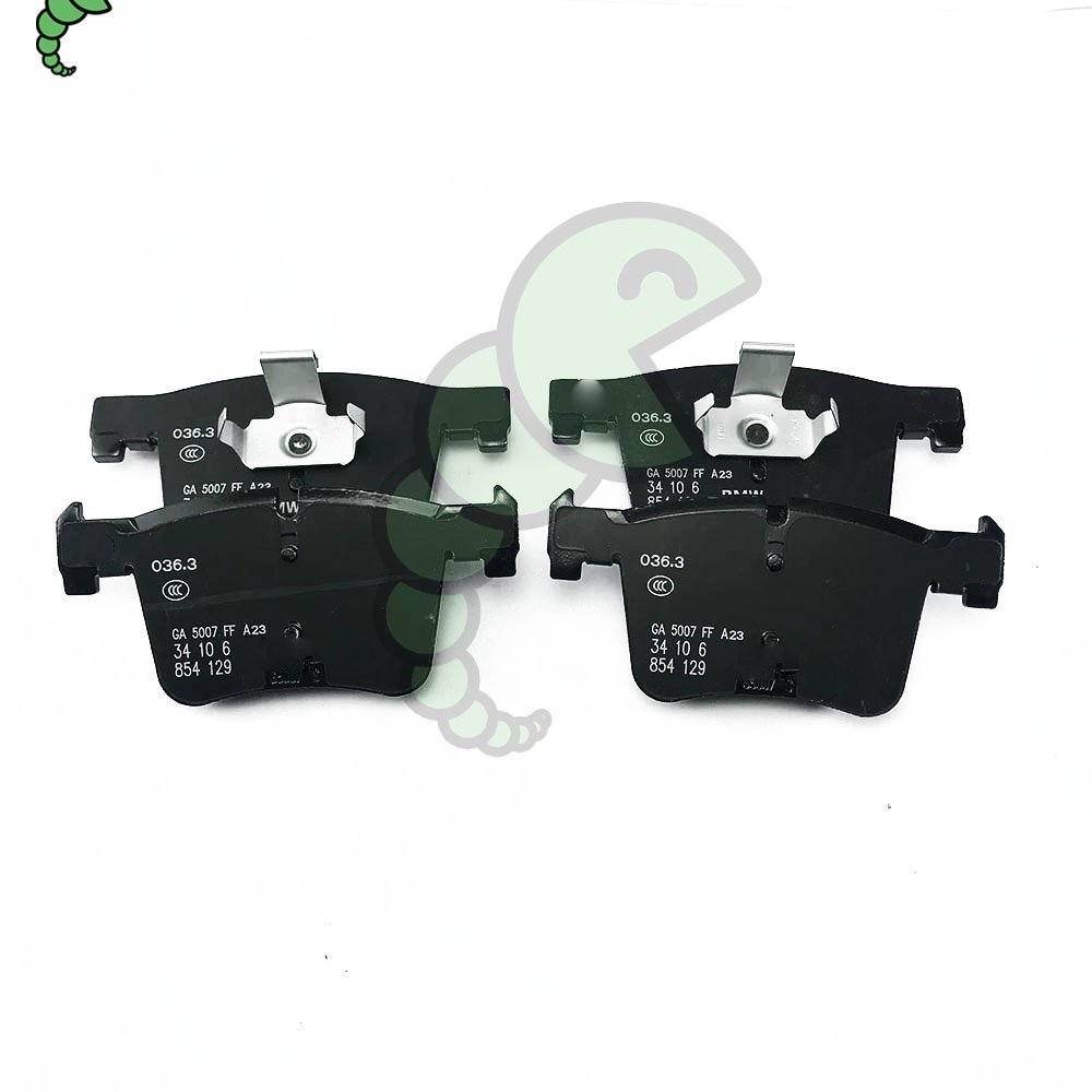 34106859181 Quality Assurance Oem Black Front Wheel Brake Pad for bmw X3 F25 X4 OEM 34114073936 Skin Brake Pads 34106859182