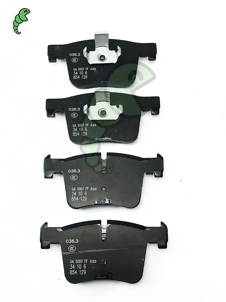 34106859181 Quality Assurance Oem Black Front Wheel Brake Pad for bmw X3 F25 X4 OEM 34114073936 Skin Brake Pads 34106859182