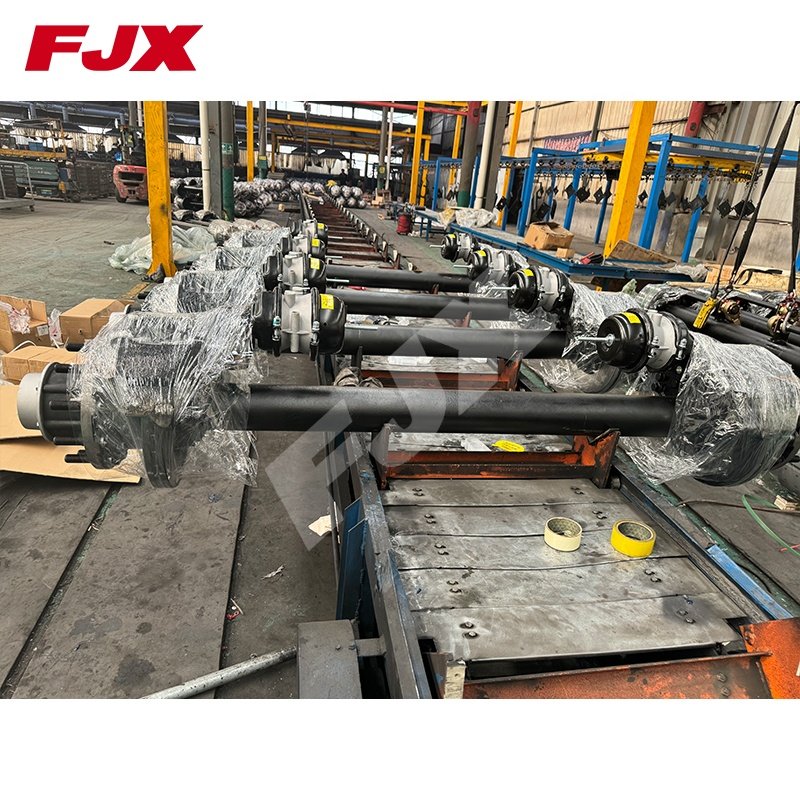 Cheap and Good Quality Semi Trailer Parts 127mm Axle Beam American Type Disc Brake Shaft Axle for Sale