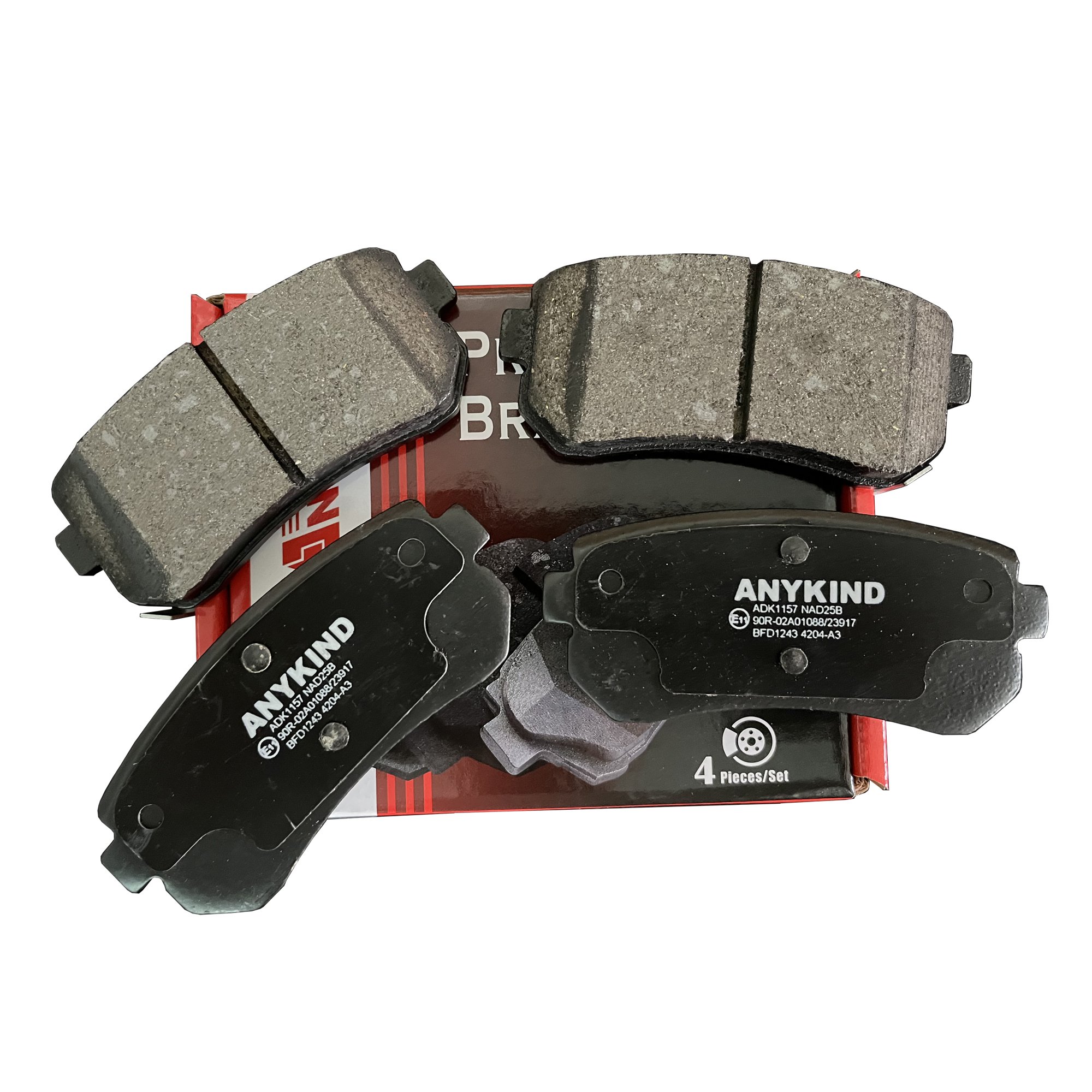 D1157-8267 Rear Brake Pads for Hyundai Accent Verna LC MC/Creta RU/i20 PB/i30 FD/i45 EC/iX20 JC/iX35 TM/Kona Kauai PJ