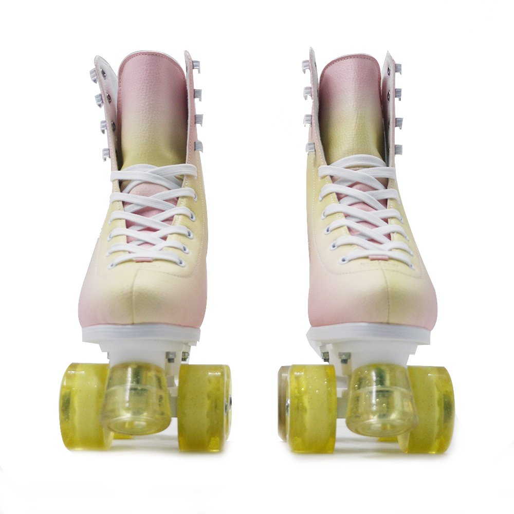 Brake Pink Flashing Roller Children Inline Skate Roliklar Flashing Roller