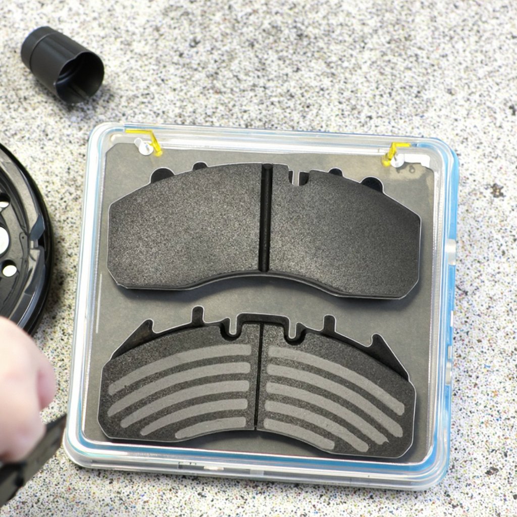 Selling style Factory customized Competitive price brake system truck brake pads Suitable for Volvo/Scania/MAN/Ford howo