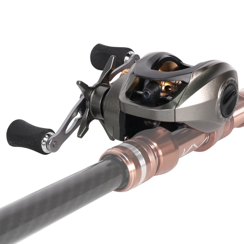KEKAXI S104-S105 Metal 7.1:1 Max Drag 8kg Deepsea Fishing Baitcasting Reel