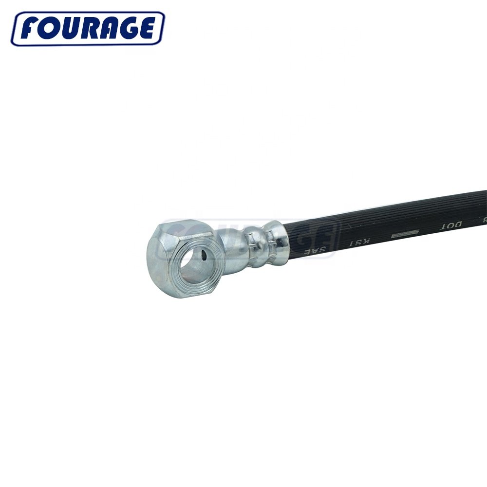 FMVSS106 Rubber Brake Hose for Chevrolet Camaro 1969 1970 1971 With Screw Bolt and Copper Washer DOT SAE J1401 Brake Hose 1/8 HL