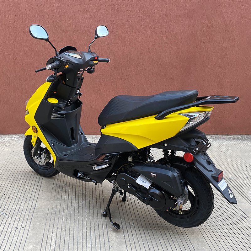 EPA EEC Certified Flash 50cc 125cc Air-Cooled Engine Gasoline Scooter Max Speed 85kmh Powered Gas Cooter for Adult
