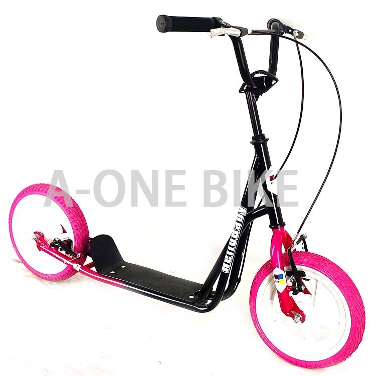 Kick Scooter Adult Big Wheel Euro Style Aluminum Street Patinetas Scooters Two Wheel Scooter