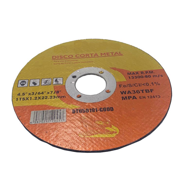 SATC 4.5 Inch Diamond Abrasive Cut off Wheel 115mm Cutting Disc for Metal and Stainless Steel Made of Aluminium Oxide