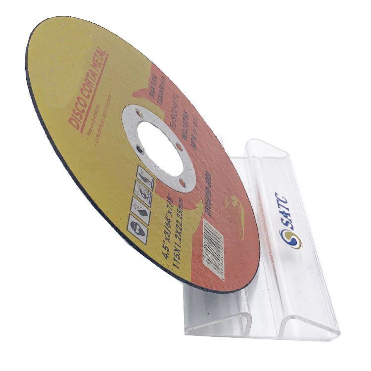 SATC 4.5 Inch Diamond Abrasive Cut off Wheel 115mm Cutting Disc for Metal and Stainless Steel Made of Aluminium Oxide