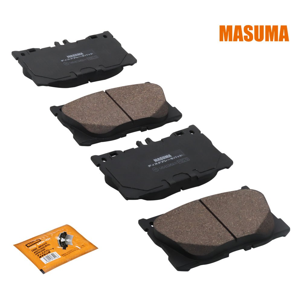 MS-E0252N MASUMA Vehicles Accessories Front Axle Ceramic Disc Brake Pads 0004204900 TF11W
