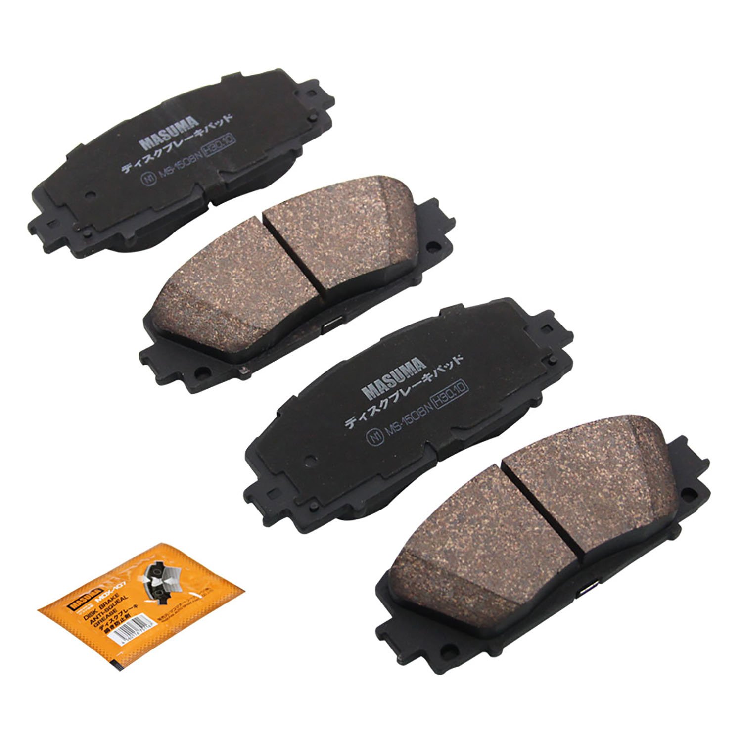 MASUMA MS-1508N Ceramic Disc Brake Pads for Toyota Cars PRIUS 04465-52260 Vehicle Pastillas De Freno