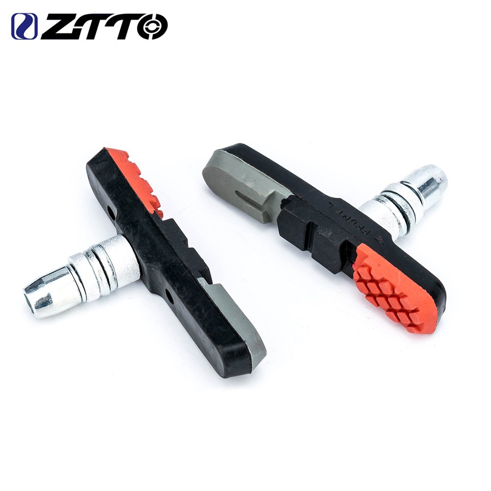 Mountain Road Bike Parts Brake Pads V-Brake Pads Durable Rubber Bicycle Brake Shoes Block Anti-resistance