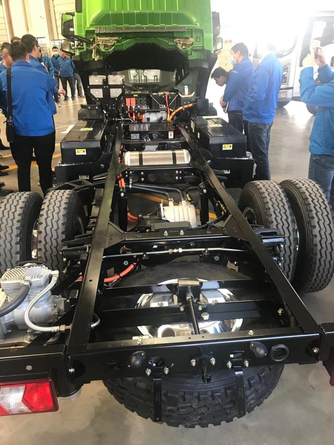 Brogen New Electric Car Rear Axle Motor and Differential Electric Truck Axles with Drum Brakes for EV Trailers
