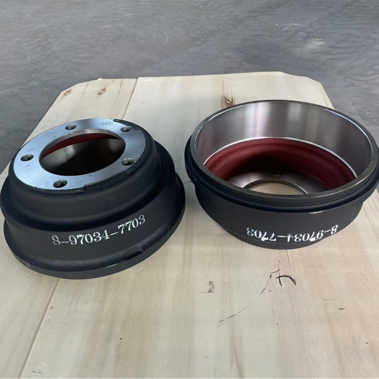 Auto Part Heavy Duty Truck Trailer Brake Drum 8970347703 Truck Used for Japanese Truck Brake Drums Suitable for Isuzu NKR