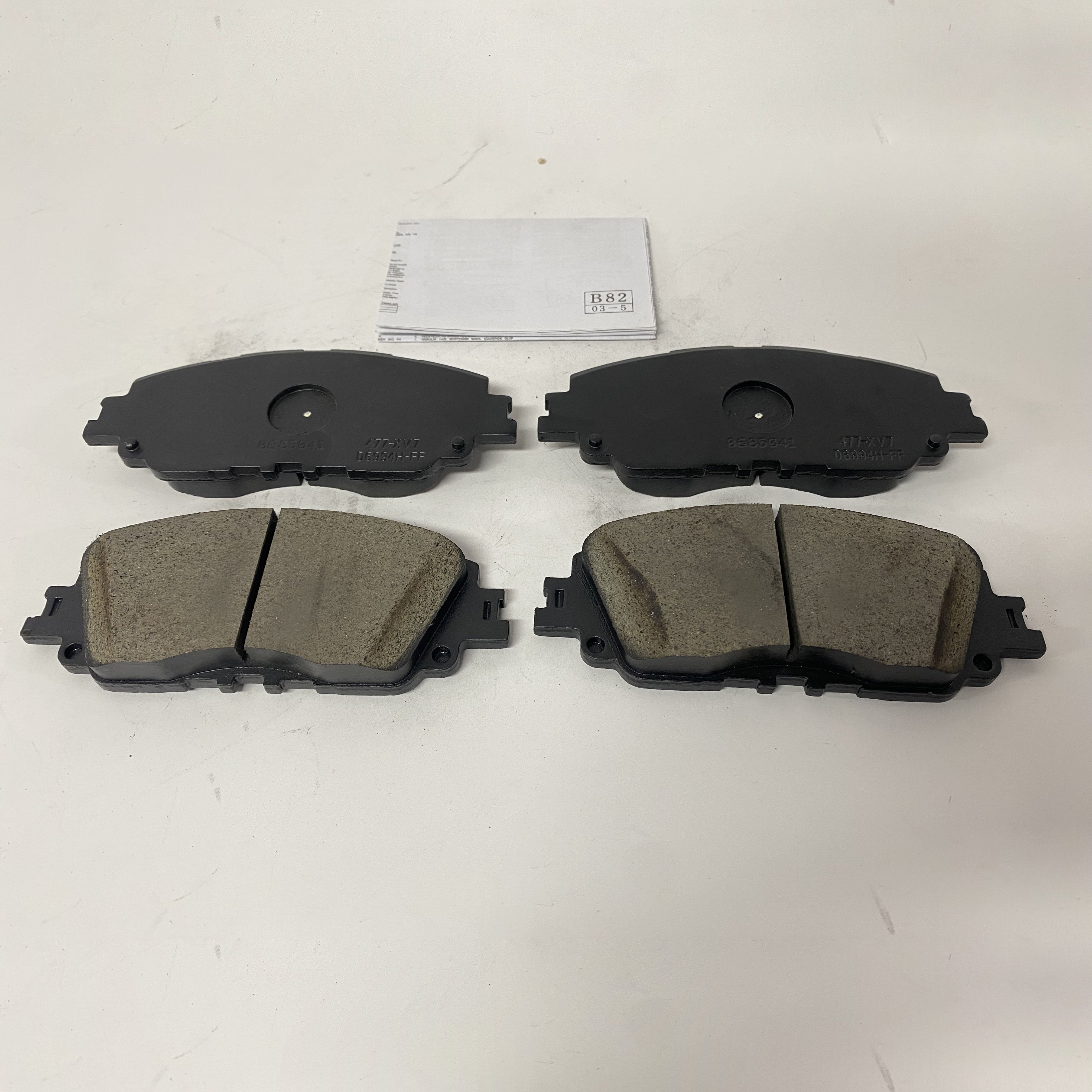 04465-33480 Front Disc Brake Pads for Toyota CAMRY Lexus 0446533480