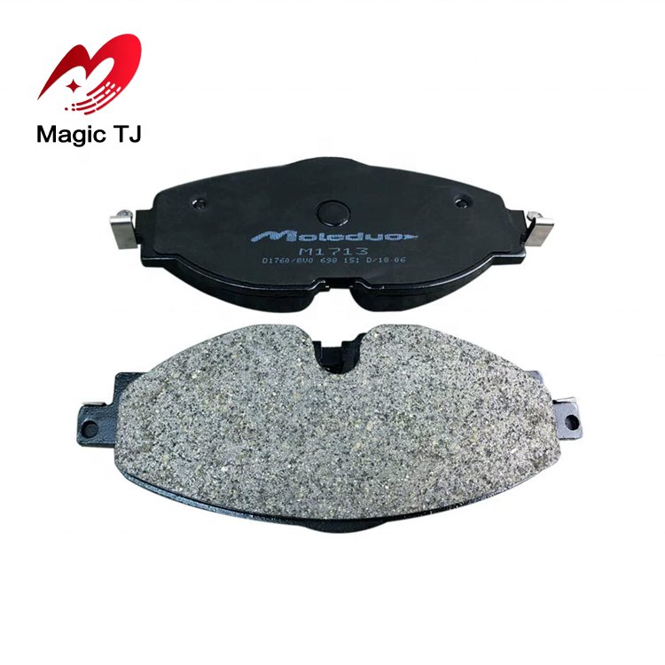 OEM D1760 Wholesale Brake Pads for Car Semi-metallic Front Rear Brake Pad Hi Q for Audi A3 Benz BMW Car Brake Pad