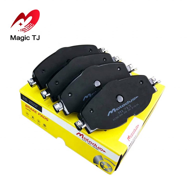 OEM D1760 Wholesale Brake Pads for Car Semi-metallic Front Rear Brake Pad Hi Q for Audi A3 Benz BMW Car Brake Pad