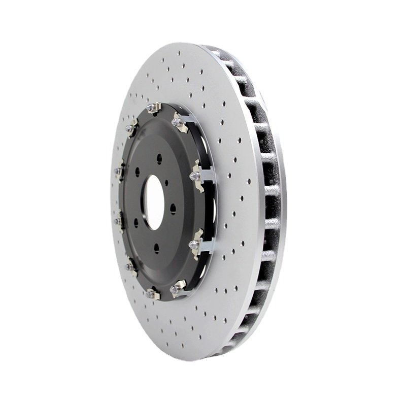 OE 40206KB50A Auto Car Brake Disc for Nissan GTR High Carbon Alloys Combination Direct Fit Replacement