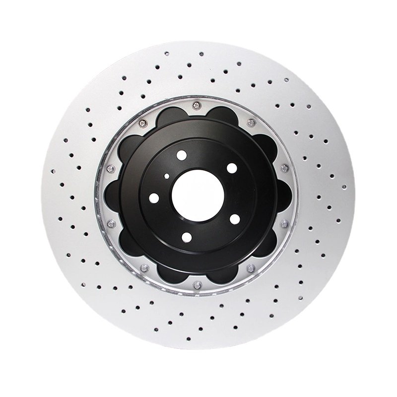 OE 40206KB50A Auto Car Brake Disc for Nissan GTR High Carbon Alloys Combination Direct Fit Replacement