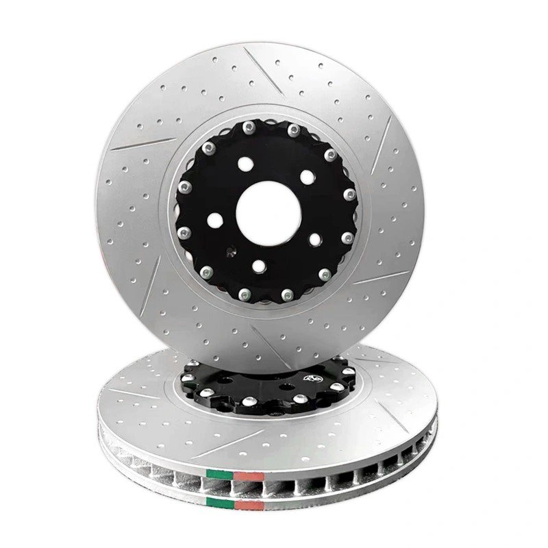 OE 40206KB50A Auto Car Brake Disc for Nissan GTR High Carbon Alloys Combination Direct Fit Replacement