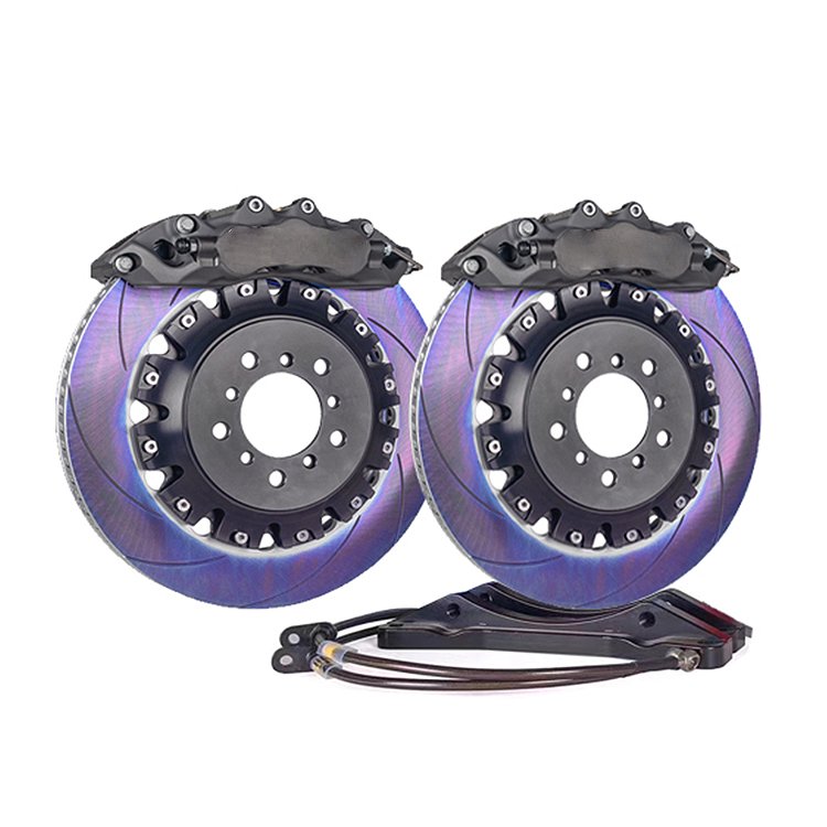 High Quality Brake Caliper AT6 6 Piston Racing Brake System Big Brake Kit for Honda Civic JAZZ FIT GE6 FK FD FN AP1 EK4 DC2