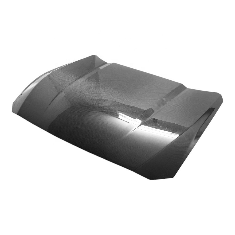 2024 OEM Style Modified Carbon Fiber Fibre Front Engine Bonnet Hood Vent for Ford Mustang 2024
