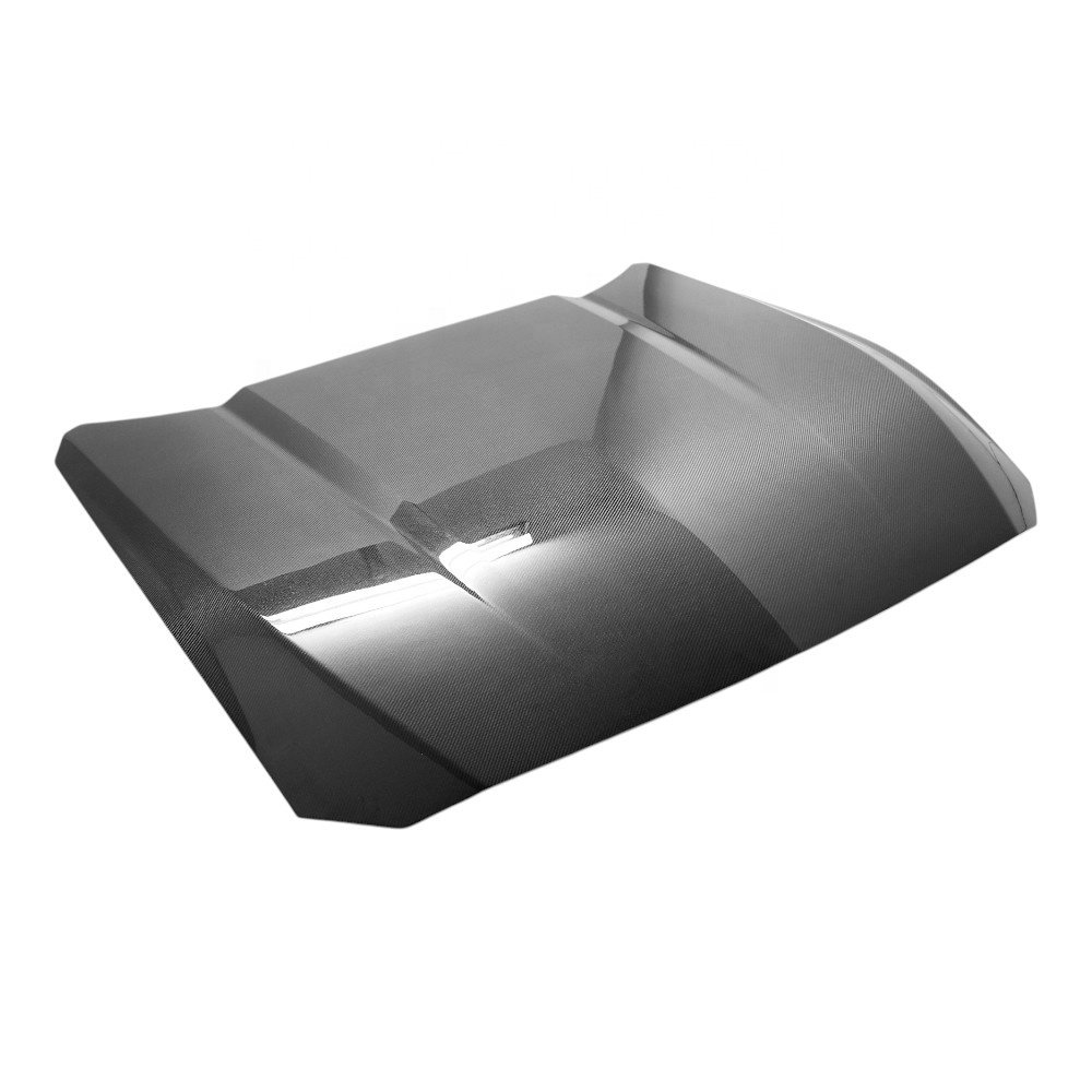 2024 OEM Style Modified Carbon Fiber Fibre Front Engine Bonnet Hood Vent for Ford Mustang 2024
