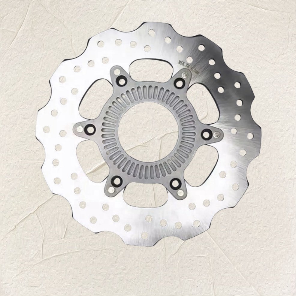 Custom Moto Cruiser Parts CNC Stainless Steel Motorcycle 240mm Rear Disk Brake Rotor Disc Plate for Benelli Leoncino 502C ABS